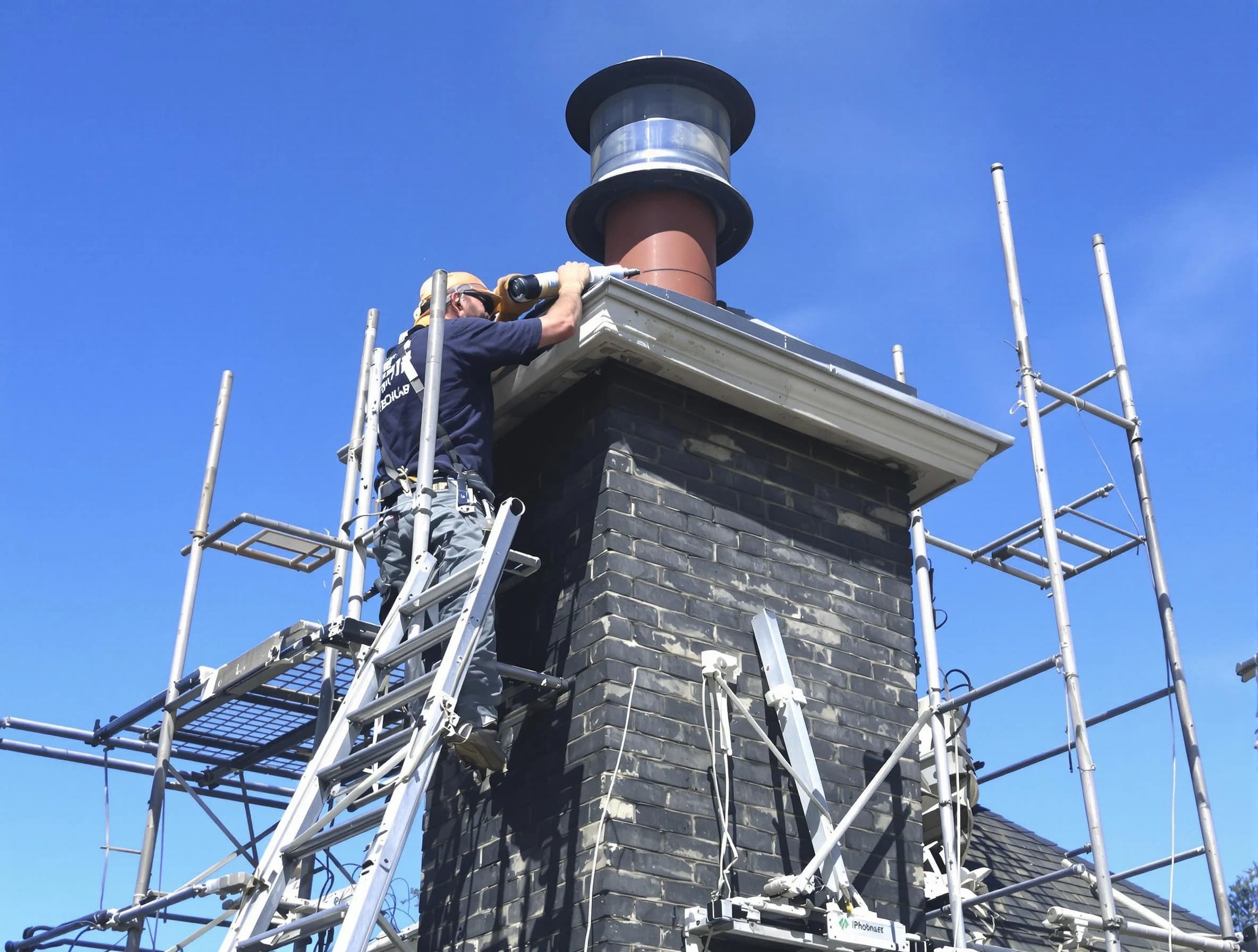 Sturdy chimney crown finished by South Salt Lake Chimney Sweep in South Salt Lake, UT