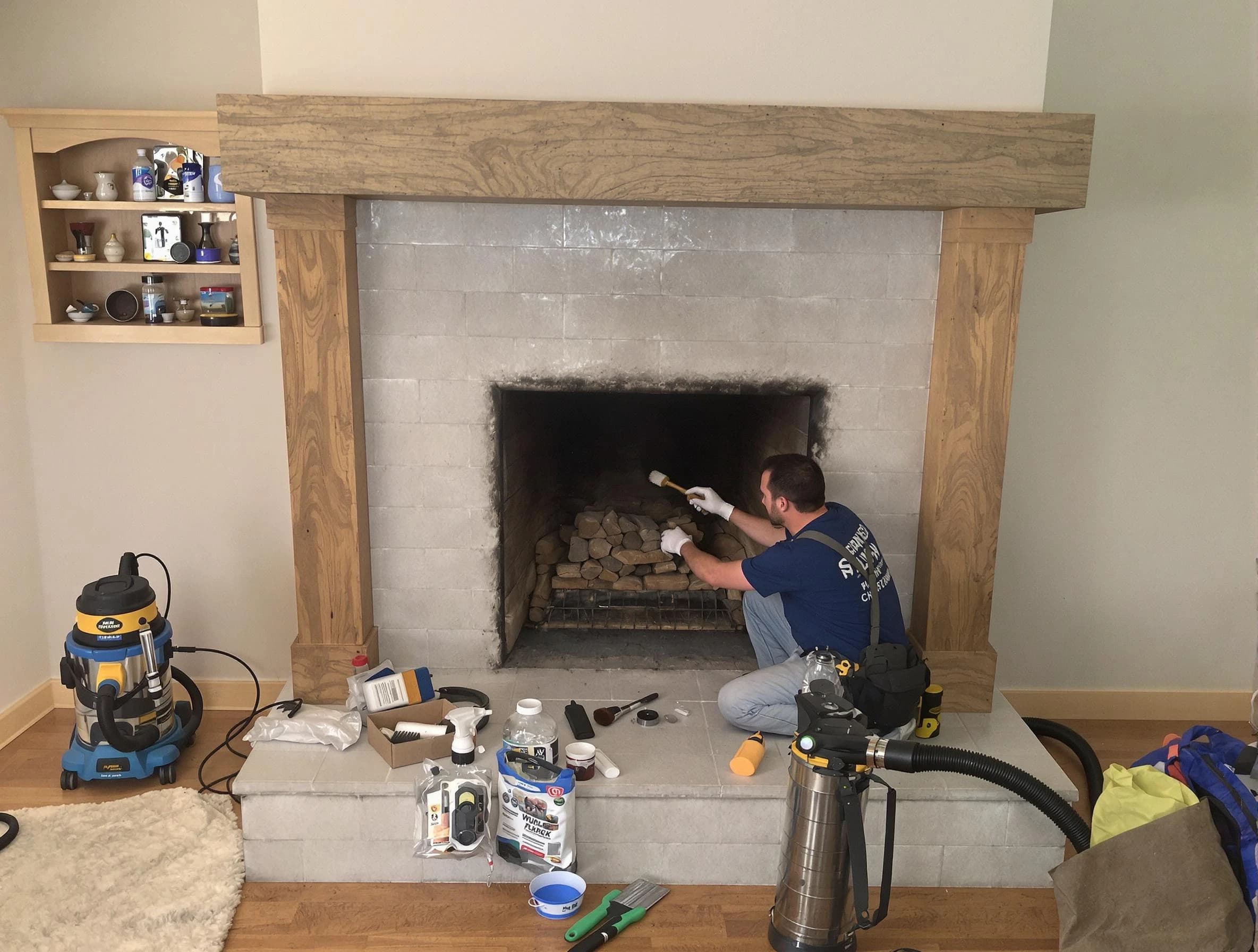 Detailed creosote removal process by South Salt Lake Chimney Sweep in South Salt Lake, UT