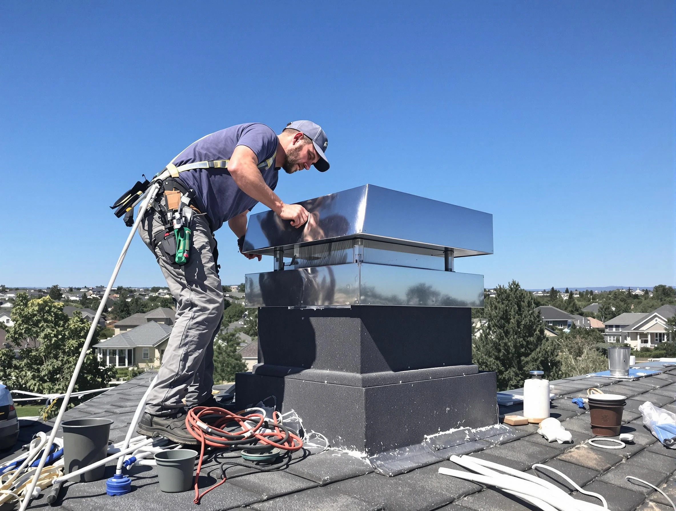 Chimney Cap Services service in South Salt Lake, UT