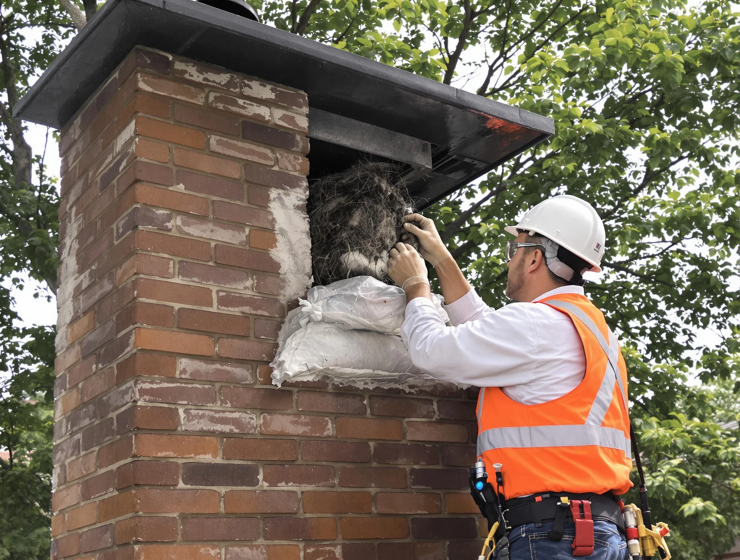 Humane removal of debris and animals by South Salt Lake Chimney Sweep in South Salt Lake, UT