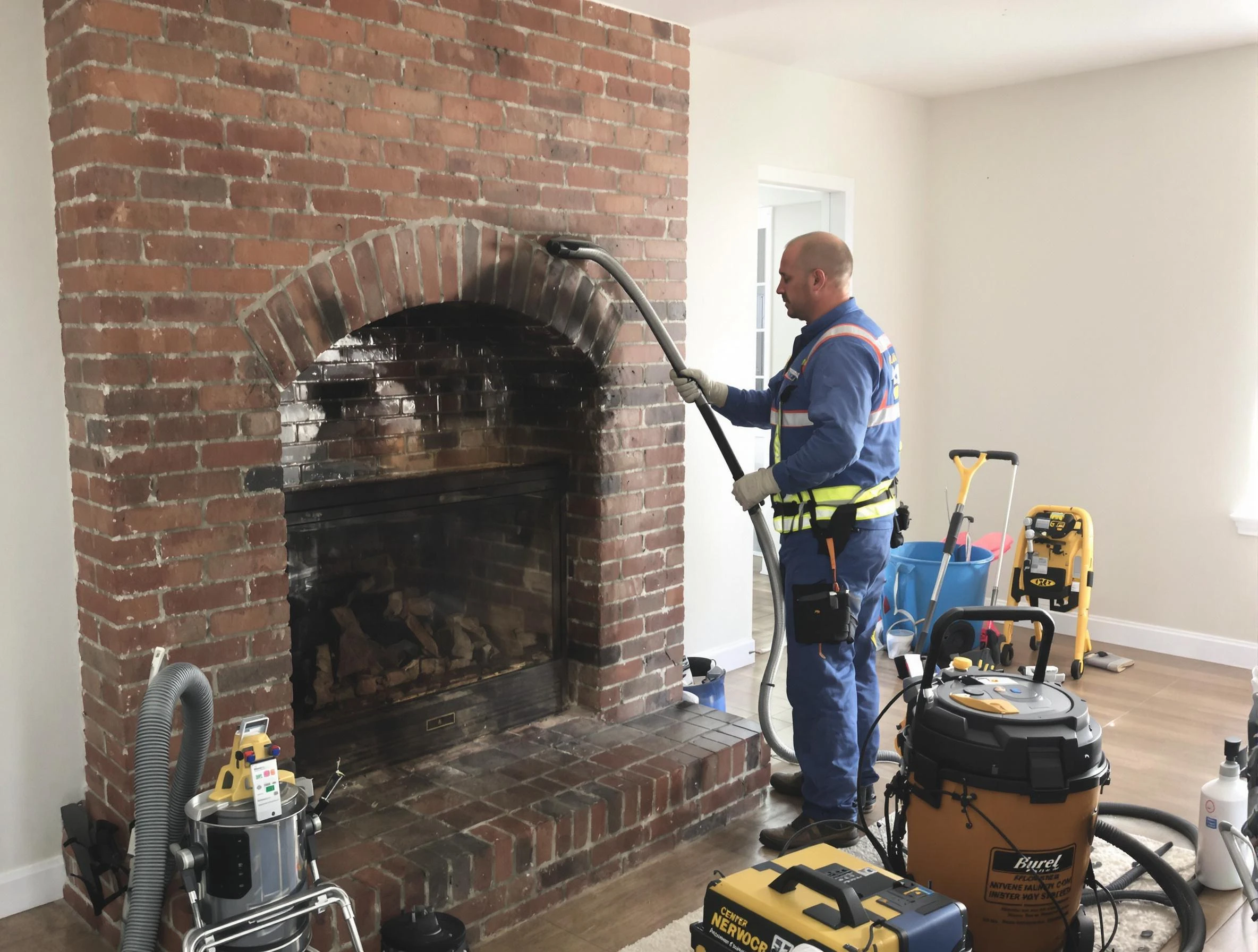 South Salt Lake Chimney Sweep expert performing detailed chimney sweep in South Salt Lake, UT
