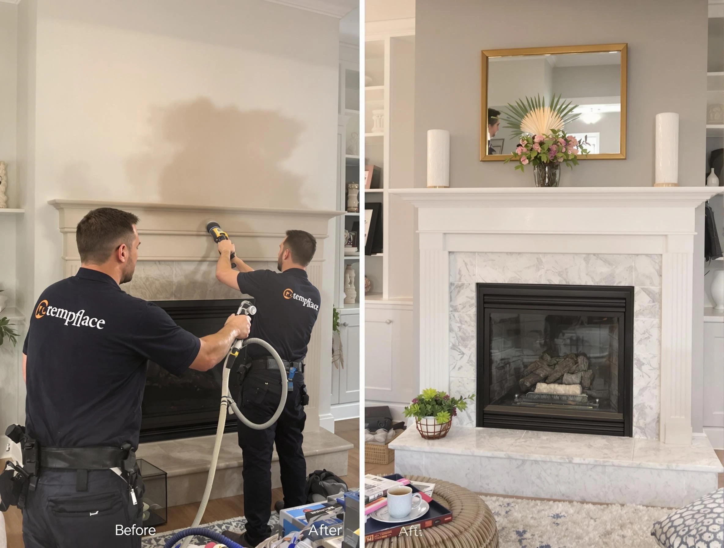 Professional soot removal by South Salt Lake Chimney Sweep team in South Salt Lake, UT